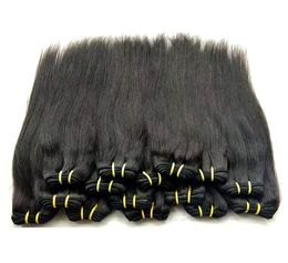 whole cheap brazilian straight human hair bundles weaves 1kg 20pieces lot natural black Colour nonremy quality human hair 50g8712691