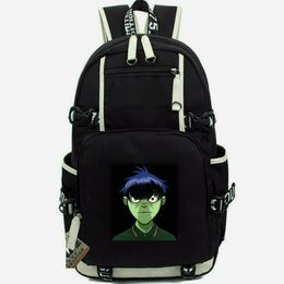 Murdoc Niccals backpack Gorillaz daypack Nice Band school bag Music Print rucksack Casual schoolbag Computer day pack