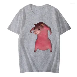 Women's T Shirts Funny Rats Print Women T-Shirt Ladies Casual Basis O-Collar Tee Shirt Femme Short Sleeve Clothes Graphic Clothing