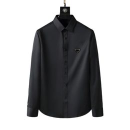 2024 designer di lusso Mens Dress Shirts moda casual business giacca sociale e camicia da cocktail marca Primavera Autunno che dimagrisce il cappotto più alla moda