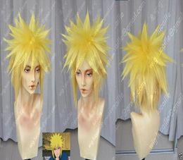 ltltNaruto Namikaze Minato need styled Anime Cosplay Costume Wig CAP Track No9518276