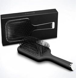 Fast DHL Brush Professional Paddle Comb Brush for Hair Styling Ceramic Hair Straightener Brush8614513