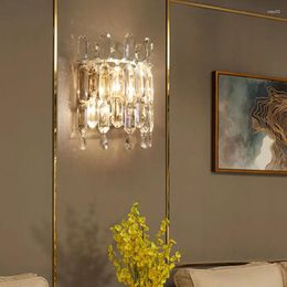 Wall Lamp Modern Sconce Lighting For Bedroom Lights Crystal Lamps Home Decoration Led Cristal Light Fixtures