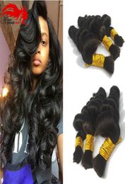 Hannah product Buy 3bundles 150gram Brazilian Hair Bulk For Braiding Human No Weft Brazilian Hair Micro mini Braiding Bulk Hair4292573