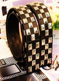 Belts Sex And The City Sarah Jessica Parker Carrie Black Casual Wild Punk Fashion Studded Belt4307228