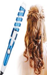 Magic Hair Curler Roller Spiral Curling Iron Salon Curling Wand Electric Professional electric Hair Styler Beauty St9970159