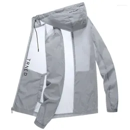 Men's Jackets Sunscreen Waterproof UV Women Thin Army Outwear Ultra-Light Windbreaker Jacket Men Windproof Coat Quick Dry Skin