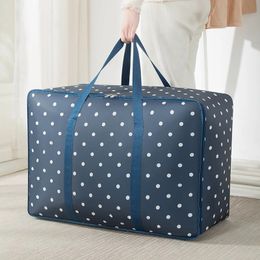 Tote Clothes Storage Organiser Luggage Organisation Clothing Bag In The Wardrobe Organisers Household Suitcase Duvet 240102