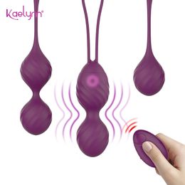 Wireless Remote Control Vagina Egg Tighten Exercise Vibrator For Women Kegel Balls Ben wa Ball GSpot Vibrators Sex Toys 240102