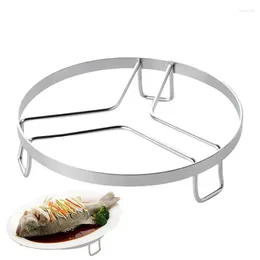 Double Boilers Steamer Rack High Quality Stainless Steel Insert Stock Cooking Steaming Stand Heat-resistant Kitchen Cookware Accessorie