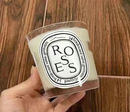 Fragrance Deodorant scented candle Santal Roses 190g bougie parfumee Netwt 65Oz top quality designer brand candles whole3730870