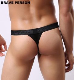 BRAVE PERSON Men Sexy Lace Transparent Personal Briefs Bikini Gstring Thong Jocks Tanga Underwear Shorts Exotic Tback B1138 S1098873726