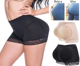 Branded New FAKE ASS Women Butt Hip Enhancer Booty Padded Underwear Panties Body Shaper Seamless Butt Lifter Panty Boyshorts Shape5037063