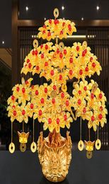 Feng Shui Money Lucky Rich Tree Craft Natural Crystal Office Creative Home Room Decor T2003316425162