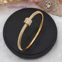 Car tires's Designer Bracelets for women and men New Versatile Fashionable Small Waist Opening Stainless Steel Bracelet with Light Luxury Ins With Original Box