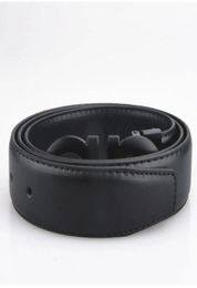2023 Smooth leather belt luxury belts designer for men big buckle male chastity top fashion mens whole2977135