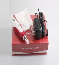 ship drop ship Electric Derma Stamp Dermapen Micro Needle Roller Facial Beauty EquipmentMicro Needle Therapy System Dermapen 1635512