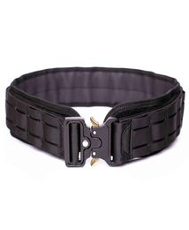 Wholale Men Gun Belt Military Nylon Battle Belts Heavy Duty Tactical Belt with Inner AntiSlip Pad6411760