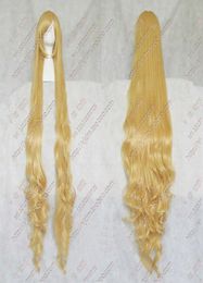 59 inch Rapunzel Custom Styled Wig Mixed blonde wig Style wig 150cm1159791