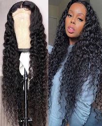 Ishow 10 12 14 16 18 inch 30 32 34 36 38 40inch Human Hair Wigs Yaki Straight Kinky Curly Water Loose Deep Body Lace Front Wig for4907599
