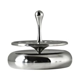 Spinning Top Rotating Magnetic Decoration Desktop Droplets Spiner Toys Gifts Movie Totem Print 240102