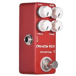 Electronics Other Electronics MOSKY CRUNCH RED Pedal Guitar Multi Effects Processor Pedals for Electric Guitar Accessories Ukulele Bass Musica