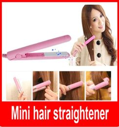 Mini hair straightener splint electric ceramic hair straighteners hair straightener straight plate straightener flat iron Ceramic 3798679