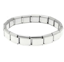 Italian Link Stainls Steel Modular Bracelets 18pcs Links Italian Charm Bracelet19155802958