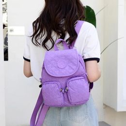 School Bags Fashion Backpack Large Capacity Waterproof Travel Bag Computer Multi Pocket Schoolbag Single Shoulder Messenger