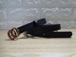 brand men wear designer belt luxury men039s wear selected pearl Coloured diamond buckle belts length 95120cm wide 20cm with9365533