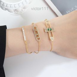 2024Tiffanyism bracelet Luxury Designers Bracelet gold bracelet for women Love Jewellery Stamp engraving letter Bracelet Fashion Elegant Jewellery Gift B ODIV