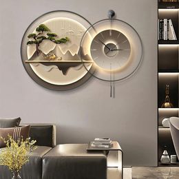 Wall Lamp Modern Large Background Light Nordic Creative Interior Decor Living Room Restaurant Corridor LED Painting