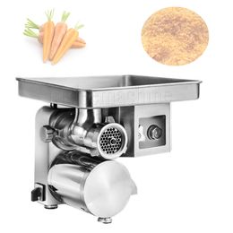 Household Commercial Electric Meat Grinder Stainless Steel Multi-Function Automatic Dumpling Stuffing Minced Meat Enema