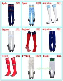 2022 Argentina England Brazil Spain soccer socks Mexico Brasil football socks 2023 adult Kids Sports Socks255D3077396