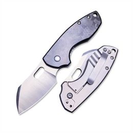 PILAR 5311CF Carbon Fibre Handle Tactical Folding Pocket Knife Mini Camping Hunting EDC Knives