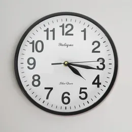 Wall Clocks Black Clock Quartz Decorative Hanging Contemporary Room Silent Modern Office