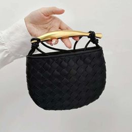 Designer yellow clutch bag design sardine bag vintage woven bag wallets for women fashion metal handle shoulder bag Botteega Venet bag handbags l5PJX