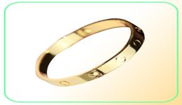 luxury oval Bangle female stainless steel screwdriver couple bracelet mens fashion Jewellery Valentine Day gift for girlfriend acces2604647