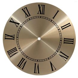 Wall Clocks High Quality For Livingroom Bedroom Decoration Clock Dial Face Artware Aluminium DIY Flat Profile Outside 243MM