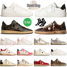 Designer Ball Star Purestar Men Women Casual Shoe Women Vintage Suede Leather Skateboard Trainers Basketball Never Stop Dreaming Handmade Platform Sneakers