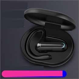 Cell Phone Earphones Private Model Bone Conduction Concept Hanging Ear Single-Ear Earless Wireless Sports Waterproof Bluetooth Headset Ots6D