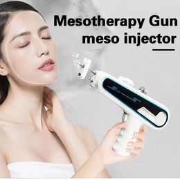 Fashion Portable Meso Gun Serum Infusion Micro Channeling Nutrition Jet Skin Rejuvenation Fine Line Wrinkle Remove Whitening Mesotherapy Salon