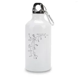 Water Bottles DIY Sport Bottle Aluminum God Of War Runes 13 Canteen Beer Mugs Vacuum Funny Novelty Unique Kettle