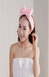 Spa Bath Shower Make Up Wash Face Cosmetic Headband Hair Band Velvet Headband2871478