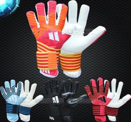 Whole supplier ACE Goalkeeper Gloves Latex Soccer Goalie Luvas Guantes professional8253032