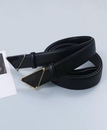 Luxury belt designer black waist belts for men trendy wide jeans accessories plated gold silver buckles letter thin leather simple9450190