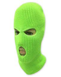 Three Neon Balaclava Hole Ski Mask JKLC0123456789103390071