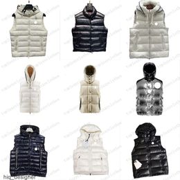 2024multi Style Winter Mens Down Vest Fashion Designer Men Gilet Nfc Badge Wholesale Retail Puffer Jacket Free Transportation Gilets Size 1--5''gg''PQ7A