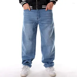 Men's Jeans Autumn Plus Size Casual Hip-hop 8XL 7XL 6XL Fashion Pocket Zipper Loose Trend Skateboard Pants.