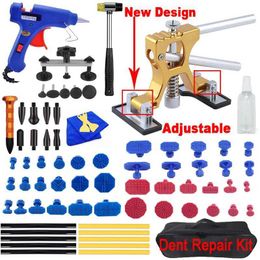 Professional Auto Paintless Dent Remover Removal Tool Kit Car Tools New puller Hot Glue Tap Down Lifter